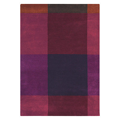 Ted Baker Plaid Rug Burgundy Ted Baker Plaid Rug Burgundy